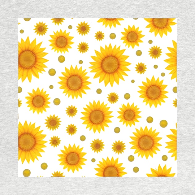 Sunflowers Pattern by Salasala